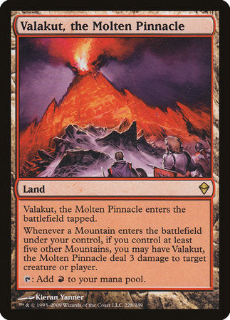 Valakut, the Molten Pinnacle [Zendikar] | Jomio and Rueliete's Cards and Comics