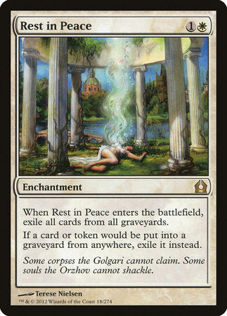 Rest in Peace [Return to Ravnica] | Jomio and Rueliete's Cards and Comics