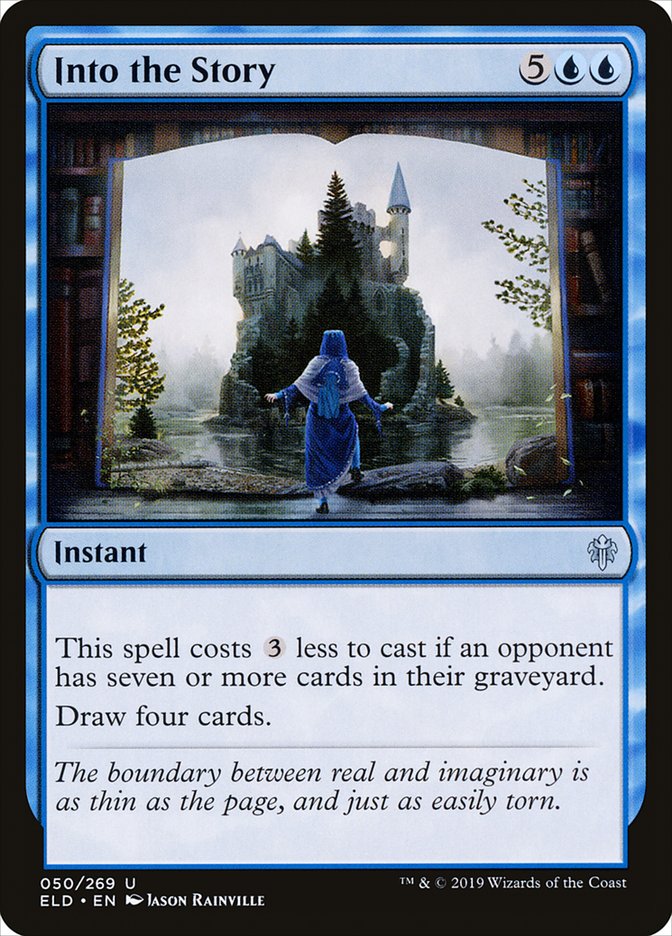 Into the Story [Throne of Eldraine] | Jomio and Rueliete's Cards and Comics