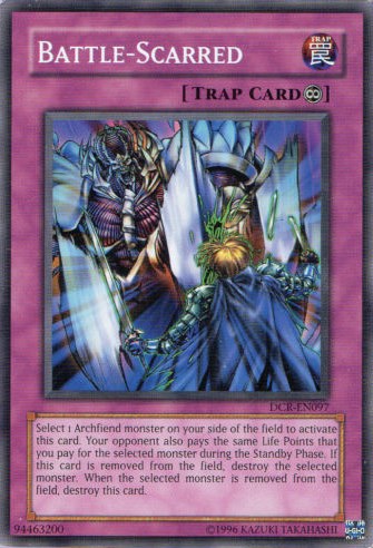 Battle-Scarred [DCR-EN097] Common | Jomio and Rueliete's Cards and Comics