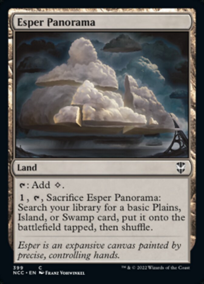 Esper Panorama [Streets of New Capenna Commander] | Jomio and Rueliete's Cards and Comics