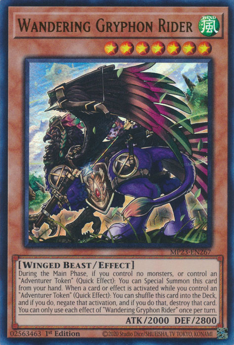 Wandering Gryphon Rider [MP23-EN267] Ultra Rare | Jomio and Rueliete's Cards and Comics