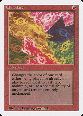 Chaoslace [Revised Edition] | Jomio and Rueliete's Cards and Comics