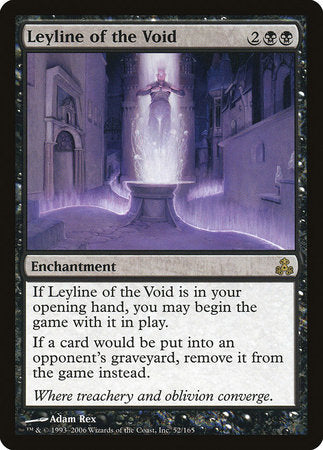 Leyline of the Void [Guildpact] | Jomio and Rueliete's Cards and Comics