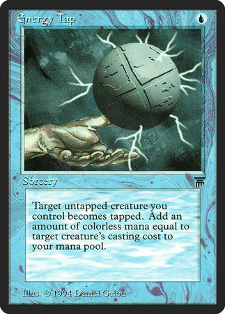 Energy Tap [Legends] | Jomio and Rueliete's Cards and Comics