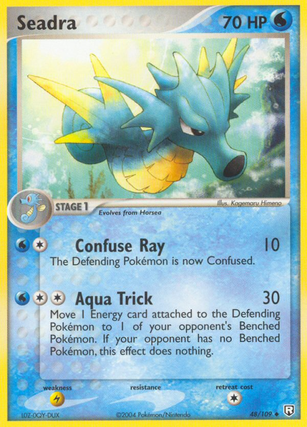 Seadra (48/109) [EX: Team Rocket Returns] | Jomio and Rueliete's Cards and Comics