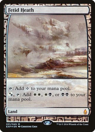 Fetid Heath [Zendikar Expeditions] | Jomio and Rueliete's Cards and Comics