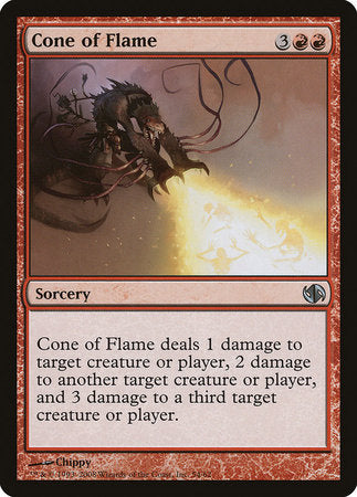 Cone of Flame [Duel Decks: Jace vs. Chandra] | Jomio and Rueliete's Cards and Comics