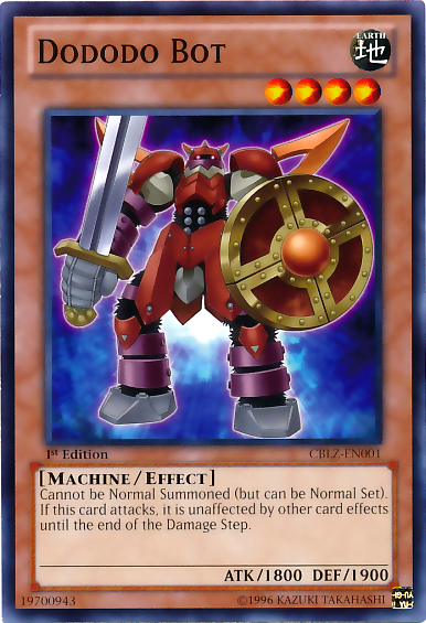 Dododo Bot [CBLZ-EN001] Common | Jomio and Rueliete's Cards and Comics