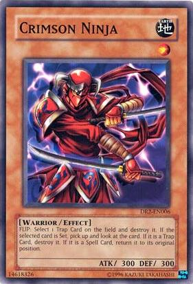 Crimson Ninja [DR2-EN006] Common | Jomio and Rueliete's Cards and Comics