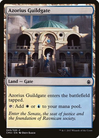 Azorius Guildgate [Commander Anthology] | Jomio and Rueliete's Cards and Comics