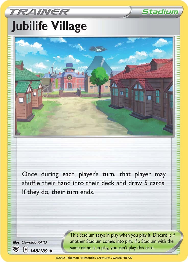 Jubilife Village (148/189) [Sword & Shield: Astral Radiance] | Jomio and Rueliete's Cards and Comics