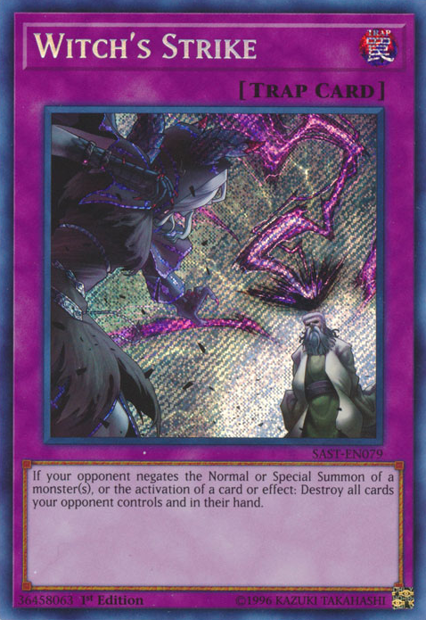 Witch's Strike [SAST-EN079] Secret Rare | Jomio and Rueliete's Cards and Comics