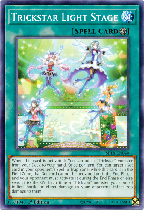 Trickstar Light Stage [SP18-EN040] Common | Jomio and Rueliete's Cards and Comics
