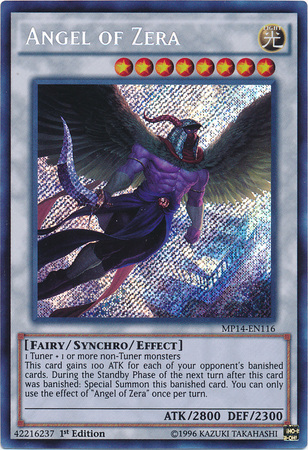 Angel of Zera [MP14-EN116] Secret Rare | Jomio and Rueliete's Cards and Comics