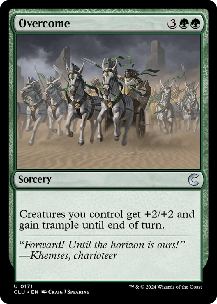 Overcome [Ravnica: Clue Edition] | Jomio and Rueliete's Cards and Comics