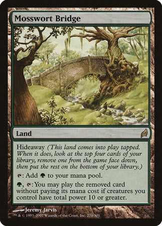 Mosswort Bridge [Lorwyn] | Jomio and Rueliete's Cards and Comics