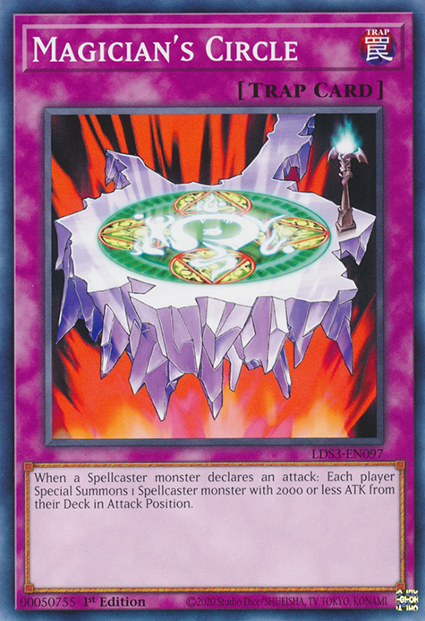 Magician's Circle [LDS3-EN097] Common | Jomio and Rueliete's Cards and Comics