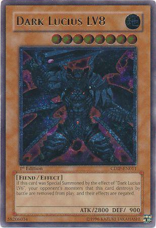 Dark Lucius LV8 (UTR) [CDIP-EN011] Ultimate Rare | Jomio and Rueliete's Cards and Comics