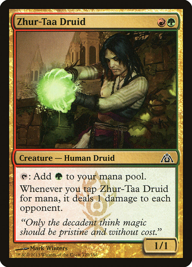 Zhur-Taa Druid [Dragon's Maze] | Jomio and Rueliete's Cards and Comics