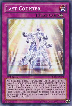Last Counter [PRIO-EN071] Common | Jomio and Rueliete's Cards and Comics