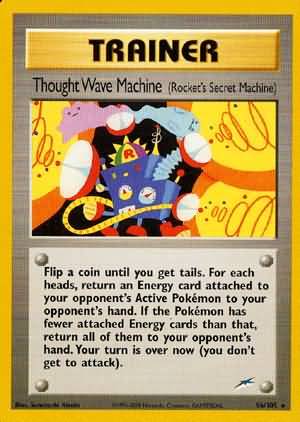 Thought Wave Machine (96/105) (Rocket's Secret Machine) [Neo Destiny Unlimited] | Jomio and Rueliete's Cards and Comics