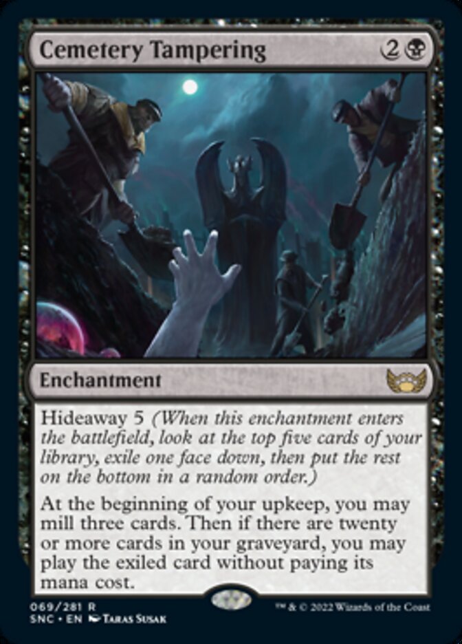Cemetery Tampering [Streets of New Capenna] | Jomio and Rueliete's Cards and Comics