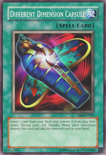 Different Dimension Capsule [DR1-EN031] Common | Jomio and Rueliete's Cards and Comics
