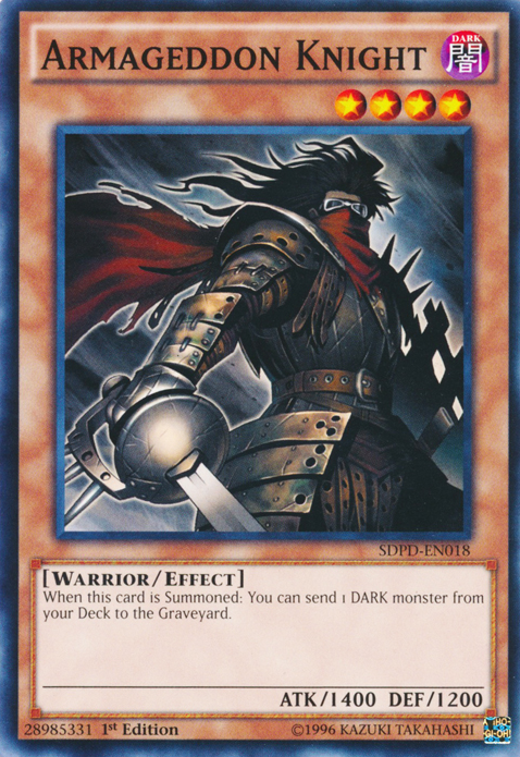Armageddon Knight [SDPD-EN018] Common | Jomio and Rueliete's Cards and Comics