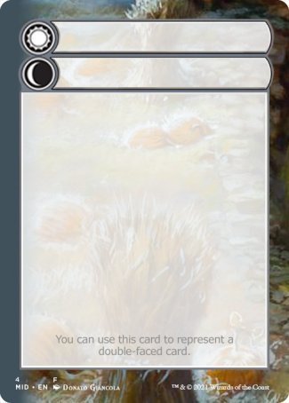 Helper Card (4/9) [Innistrad: Midnight Hunt Tokens] | Jomio and Rueliete's Cards and Comics