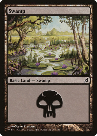 Swamp (293) [Lorwyn] | Jomio and Rueliete's Cards and Comics