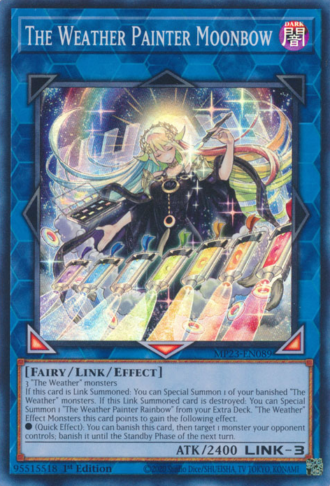 The Weather Painter Moonbow [MP23-EN089] Super Rare | Jomio and Rueliete's Cards and Comics
