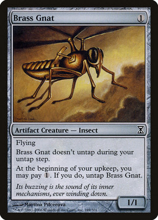 Brass Gnat [Time Spiral] | Jomio and Rueliete's Cards and Comics