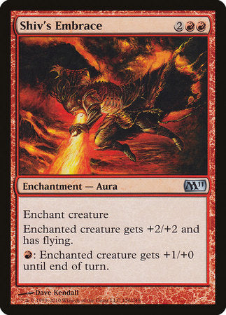 Shiv's Embrace [Magic 2011] | Jomio and Rueliete's Cards and Comics