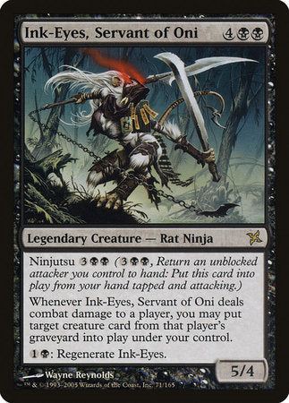 Ink-Eyes, Servant of Oni [Betrayers of Kamigawa] | Jomio and Rueliete's Cards and Comics