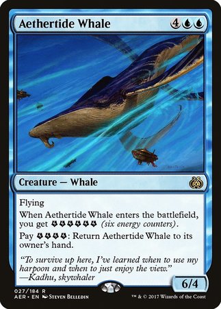 Aethertide Whale [Aether Revolt] | Jomio and Rueliete's Cards and Comics