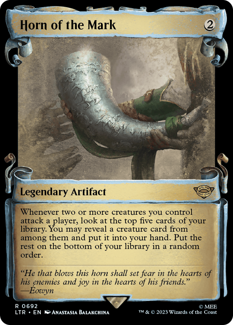 Horn of the Mark [The Lord of the Rings: Tales of Middle-Earth Showcase Scrolls] | Jomio and Rueliete's Cards and Comics