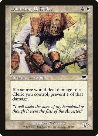 Daunting Defender [Onslaught] | Jomio and Rueliete's Cards and Comics