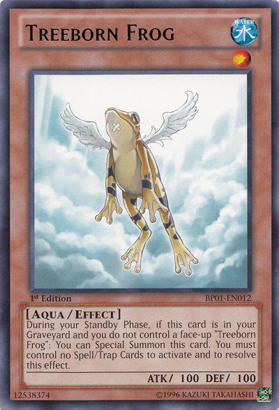 Treeborn Frog [BP01-EN012] Rare | Jomio and Rueliete's Cards and Comics