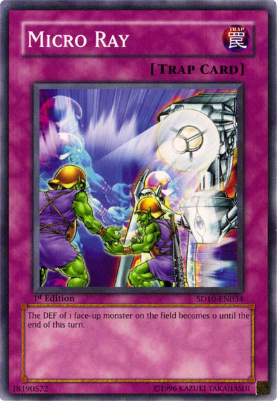 Micro Ray [SD10-EN034] Common | Jomio and Rueliete's Cards and Comics