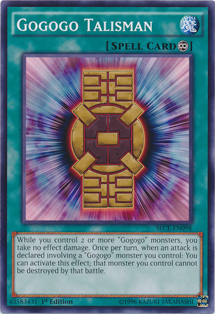 Gogogo Talisman [SECE-EN098] Common | Jomio and Rueliete's Cards and Comics