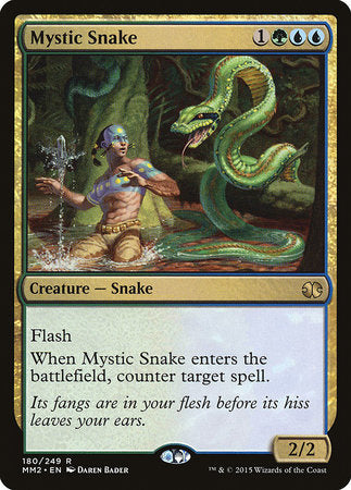 Mystic Snake [Modern Masters 2015] | Jomio and Rueliete's Cards and Comics