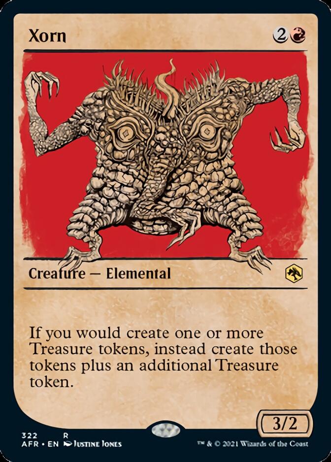 Xorn (Showcase) [Dungeons & Dragons: Adventures in the Forgotten Realms] | Jomio and Rueliete's Cards and Comics
