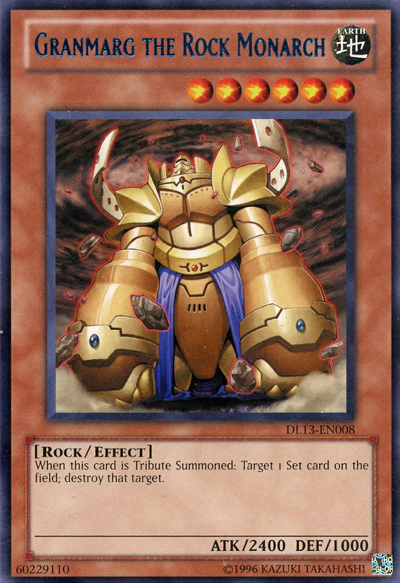 Granmarg the Rock Monarch (Blue) [DL13-EN008] Rare | Jomio and Rueliete's Cards and Comics