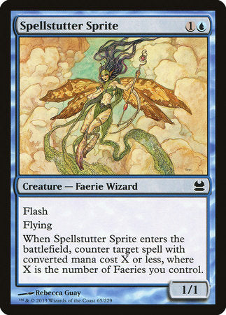 Spellstutter Sprite [Modern Masters] | Jomio and Rueliete's Cards and Comics