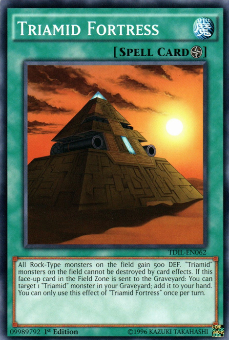Triamid Fortress [TDIL-EN062] Common | Jomio and Rueliete's Cards and Comics