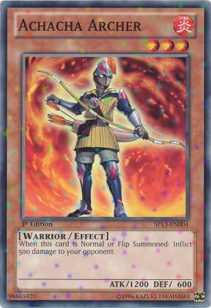Achacha Archer [SP13-EN004] Starfoil Rare | Jomio and Rueliete's Cards and Comics
