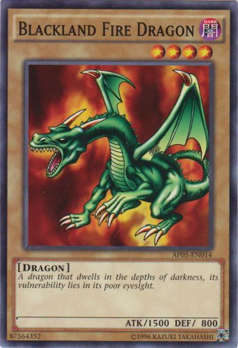 Blackland Fire Dragon [AP05-EN014] Common | Jomio and Rueliete's Cards and Comics