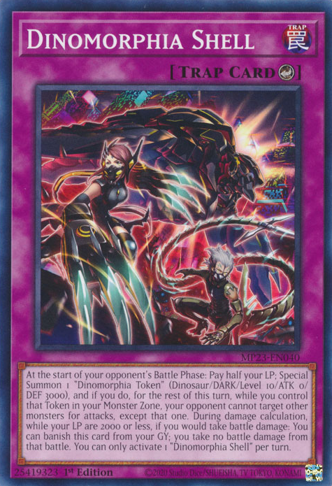 Dinomorphia Shell [MP23-EN040] Common | Jomio and Rueliete's Cards and Comics