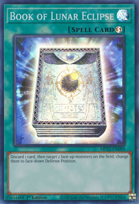 Book of Lunar Eclipse [MP22-EN099] Super Rare | Jomio and Rueliete's Cards and Comics
